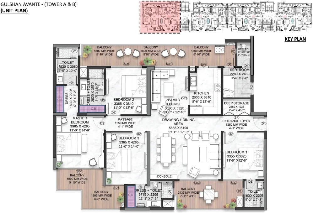 Layout Floor plan